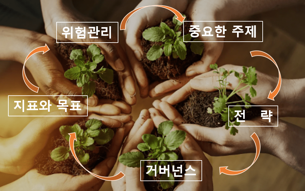 이중 중요성 주제의 4가지 공시 구조