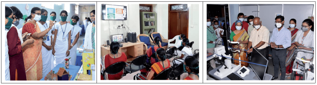 아라빈드 안과병원 직원의 사회 참여활동