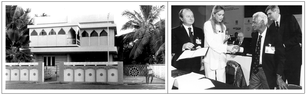 아라빈드 최초 병원 및 UN 국제연구센터장상 수상