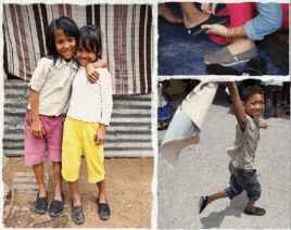 탐스 슈즈(shoes)와 아이들