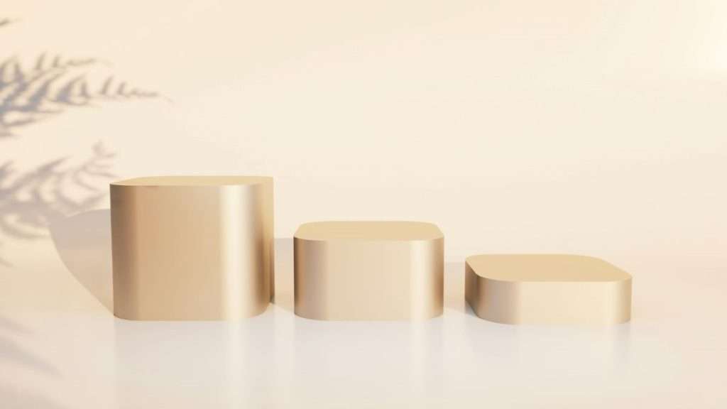 SSMR 공식 임팩트 인증 마크 및 등급별 가치 실증을 상징하는 골드 포디움 이미지